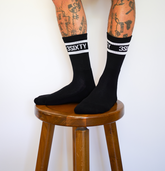 3SIXTY Socken schwarz
